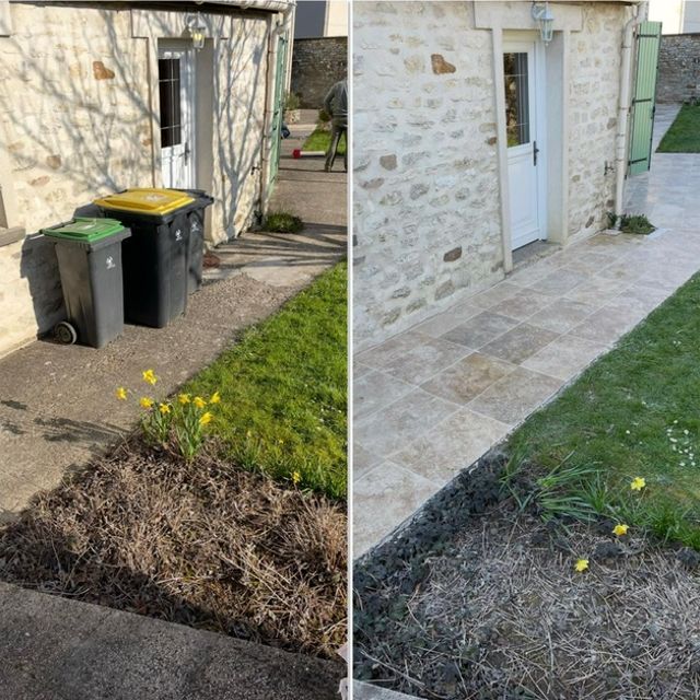 Maçonnerie réalisée par TF-Renovation à Chaumont-en-Vexin